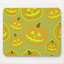 Jack O' Lantern Mouse Mat
