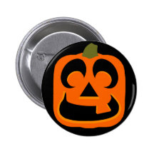 Jack O Lantern Pinback Buttons