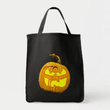 Jack O lantern tote Bag