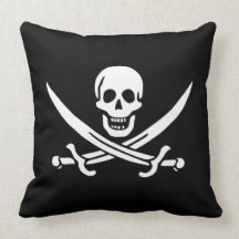 Jack Rackham Calico Jack Pillow