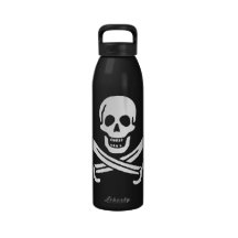 Jack Rackham Calico Jack Water Bottle