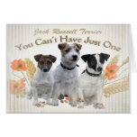 Jack Russell Can't Have Just One Cards