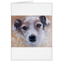 Jack Russell Terrier Greeting Card
