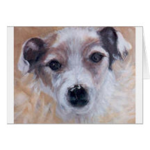 Jack Russell Terrier Greeting Card