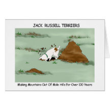 Jack Russell Terrier Greeting Card