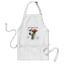 Jack Russell Terrier History Design Apron