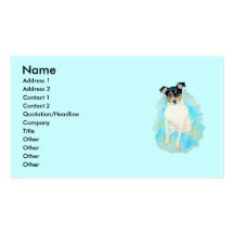 Jack Russell Terrier Jake Business Cards