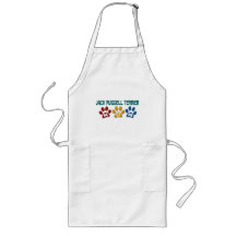 JACK RUSSELL TERRIER Mum Paw Print 1 Apron