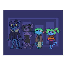 Jackie Gang Postcards