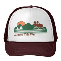 Jackson Hole Wyoming Trucker Hats