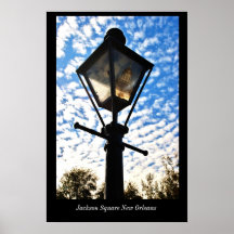 Jackson Square Reflection Poster