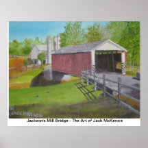 Jacksons Mill Bridge IV Print