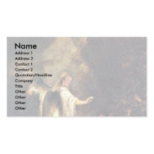Jacob'S Dream Of The Ladder By Bol Ferdinand Business Card Template