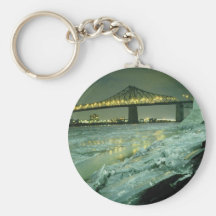 Jacques Cartier Bridge, Montreal, Quebec, Canada Key Chains