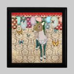 Jade Deer Bronze Damask Gift Box gift boxes