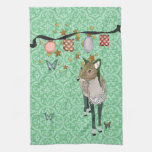 Jade Deer Starry MoJo Kitchen Towel