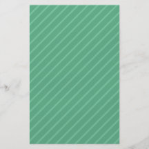 Jade Green Diagonal Stripes. Pattern. Custom Flyer