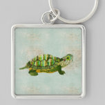 Jade Turtle Keychain keychains
