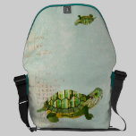 Jade Turtle Messenger Bag messenger bags
