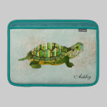 Jade Turtle Personalized  Macbook Sleeve ipad sleeves