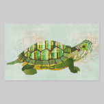 Jade Turtle Sticker stickers