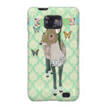 Jaded Deer Green Case Samsung Galaxy SII Case