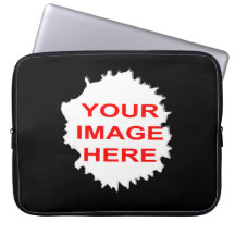 JAGGED HOLE TEMPLATE COMPUTER SLEEVE