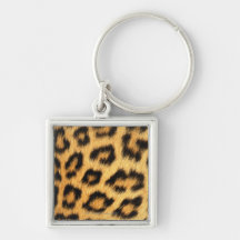 Jaguar Fur Key Chain