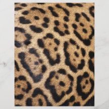 Jaguar Fur Photo Print Flyers