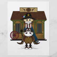 Jailhouse Cowboy on Horse Flyer