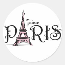 J'aime Paris Sticker