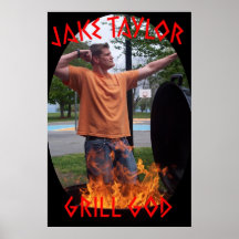jake the grill king poster
