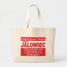 Jalowiec 2010 Campaign Sign Audit Bag