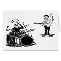 Jam Session Greeting Card