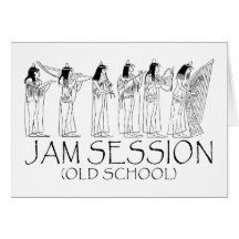 Jam Session Greeting Cards