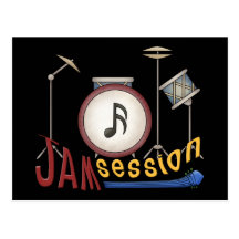 Jam Session Post Cards