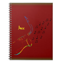 Jam Session Spiral Notebook