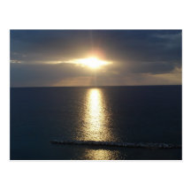 jamacian sunset post card