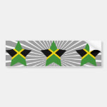 Jamaica Star Bumper Sticker