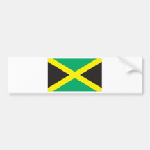 Jamaican Flag Bumper Stickers