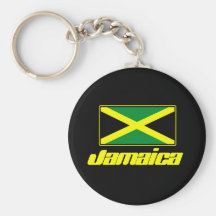 Jamaican Flag Keychains