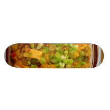 Jambalaya Cooking Dinner Food Skateboard Deck