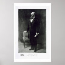 James A. Garfield, 20th President of the United St Poster