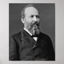 James A. Garfield Poster