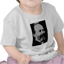 James A. Garfield silhouette T Shirts