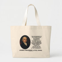 James Madison Govt Of United States Specified Govt Tote Bag