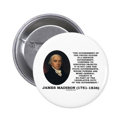 James Madison Govt Of United States Specified Govt Button