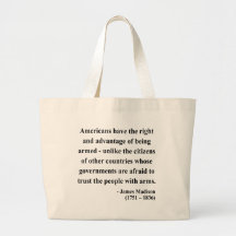 James Madison Quote 4a Canvas Bag