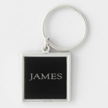 James Personalised Name Key Chain