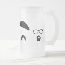 Jamie & Adam Silhouette Stein Mug